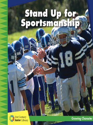 cover image of Stand Up for Sportsmanship